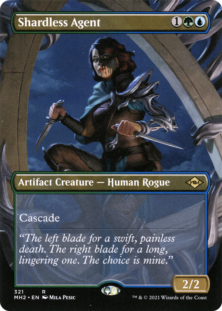 Shardless Agent (Borderless) (MH2-321) [Modern Horizons 2]