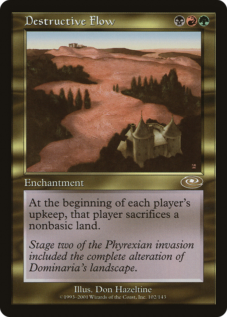 Destructive Flow (PLS-102) [Planeshift] Foil