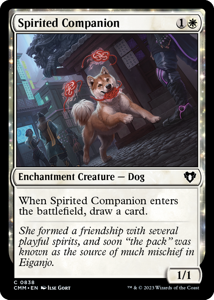Spirited Companion (CMM-838) [Commander Masters]