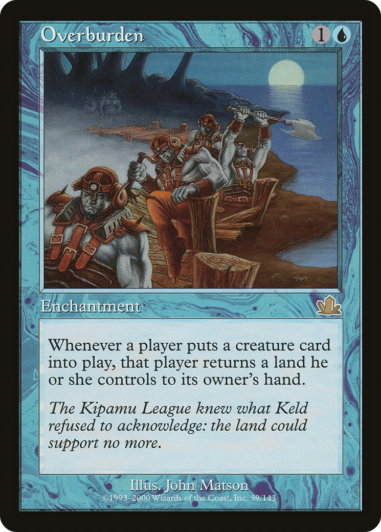 Overburden (PCY-039) [Prophecy] Foil