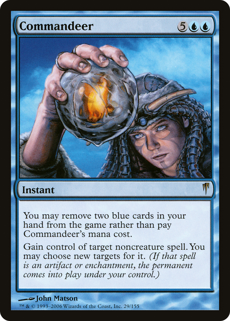 Commandeer (CSP-029) [Coldsnap] Foil