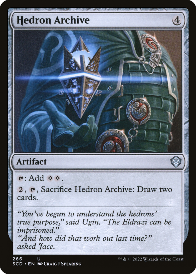 Hedron Archive (SCD-266) [Starter Commander Decks]
