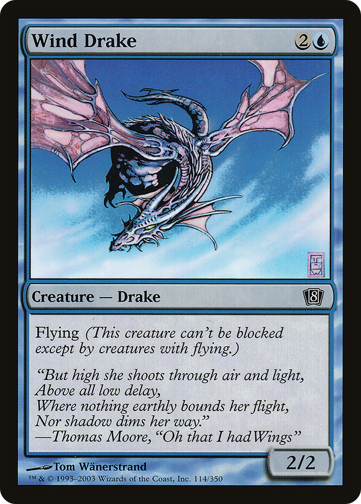 Wind Drake (8ED-114) [8th Edition] Foil