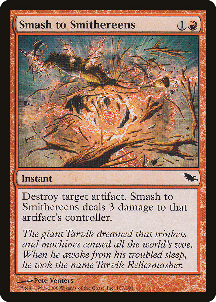 Smash to Smithereens (SHM-107) [Shadowmoor] Foil