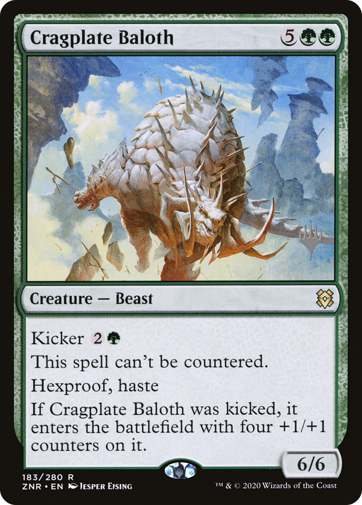 Cragplate Baloth (PPZNR-183) [Promo Pack: Zendikar Rising Promos]