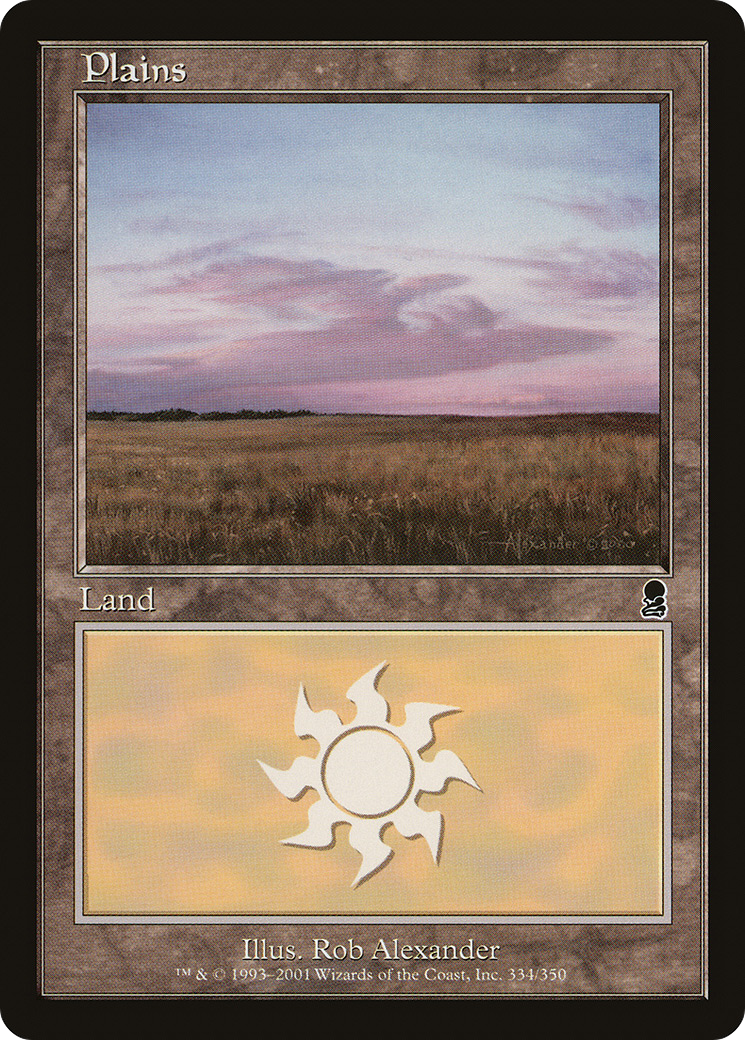 Plains (ODY-334) [Odyssey] Foil