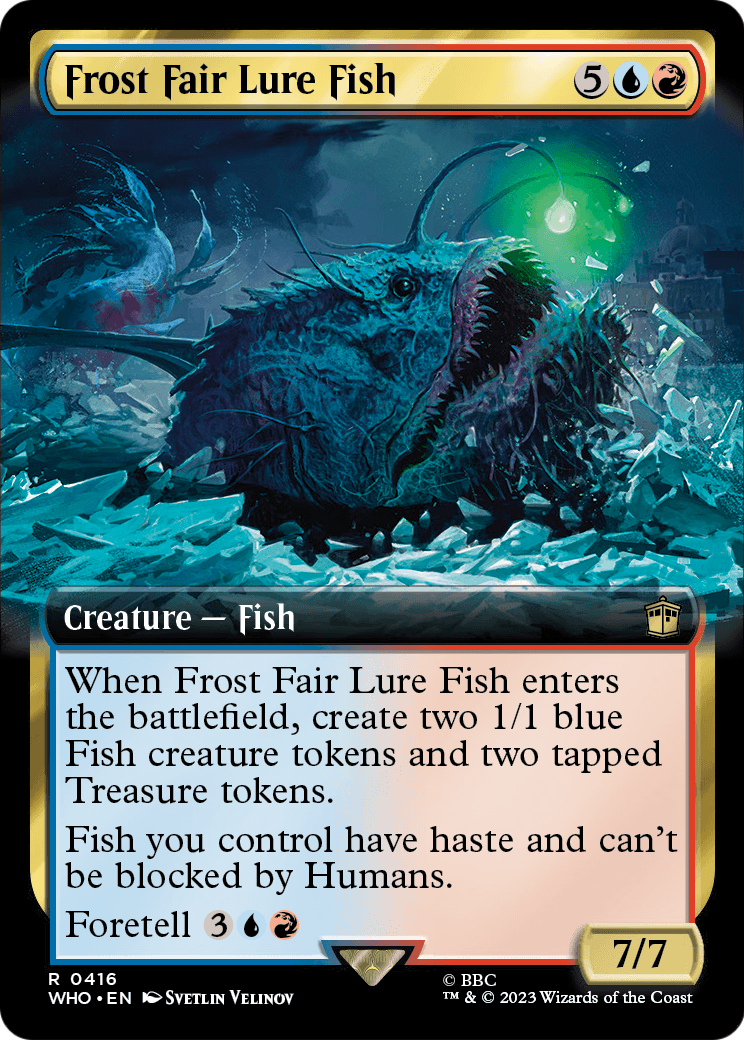 Frost Fair Lure Fish (Extended Art) (WHO-416) [Doctor Who]