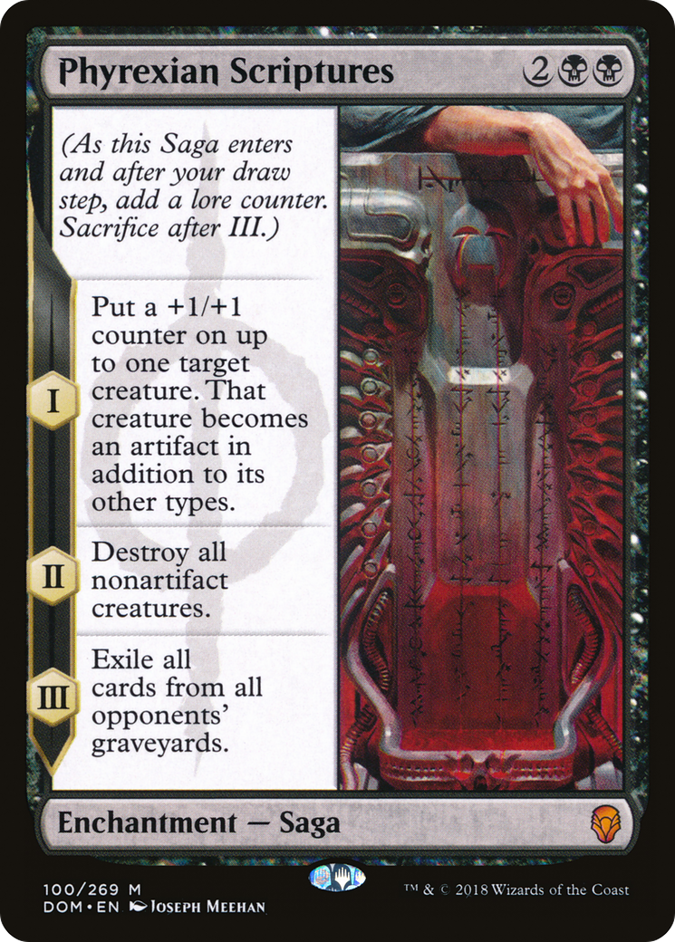 Phyrexian Scriptures (DOM-100) [Dominaria]