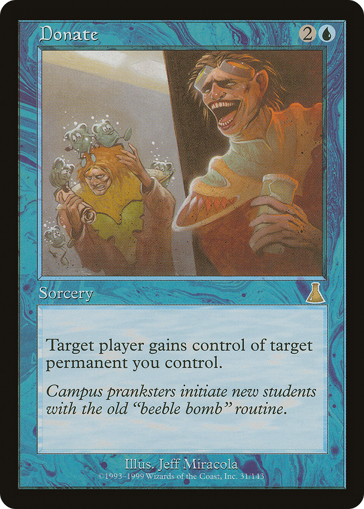 Donate (UDS-031) [Urza's Destiny]