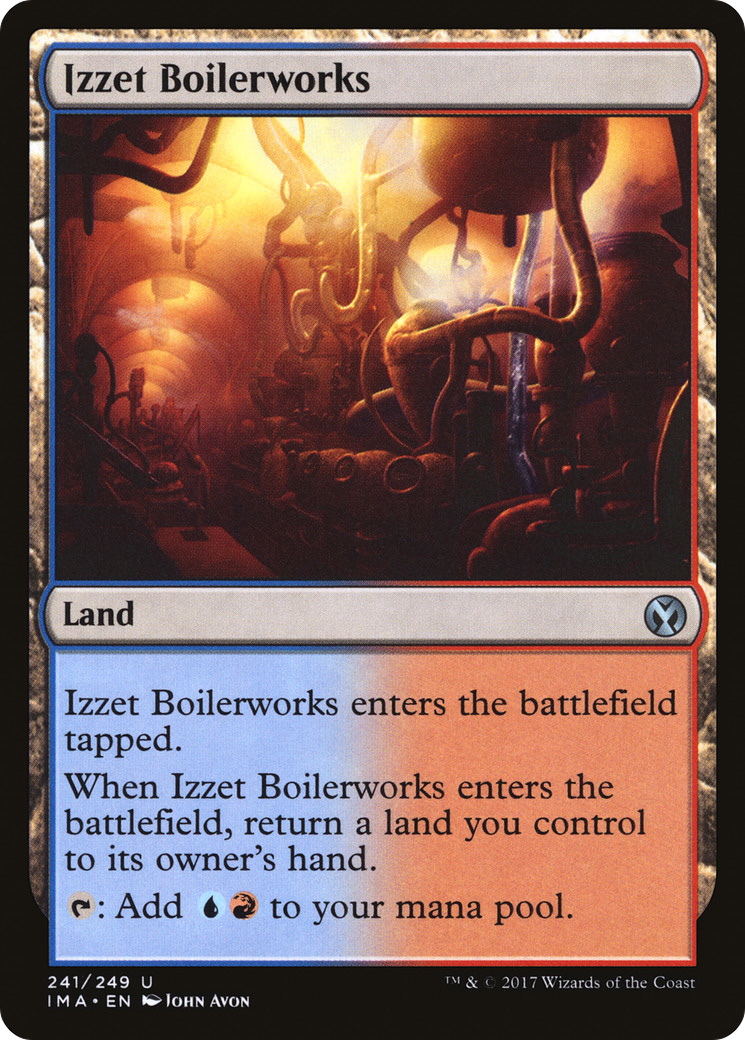 Izzet Boilerworks (IMA-241) [Iconic Masters] Foil