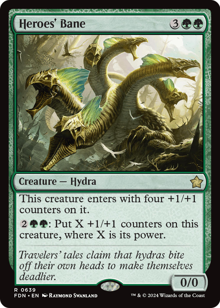 Heroes' Bane (FDN-639) [Foundations]