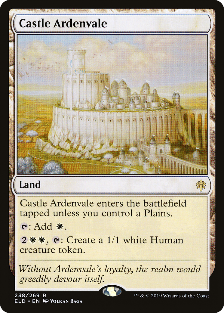 Castle Ardenvale (ELD-238) [Throne of Eldraine] Foil