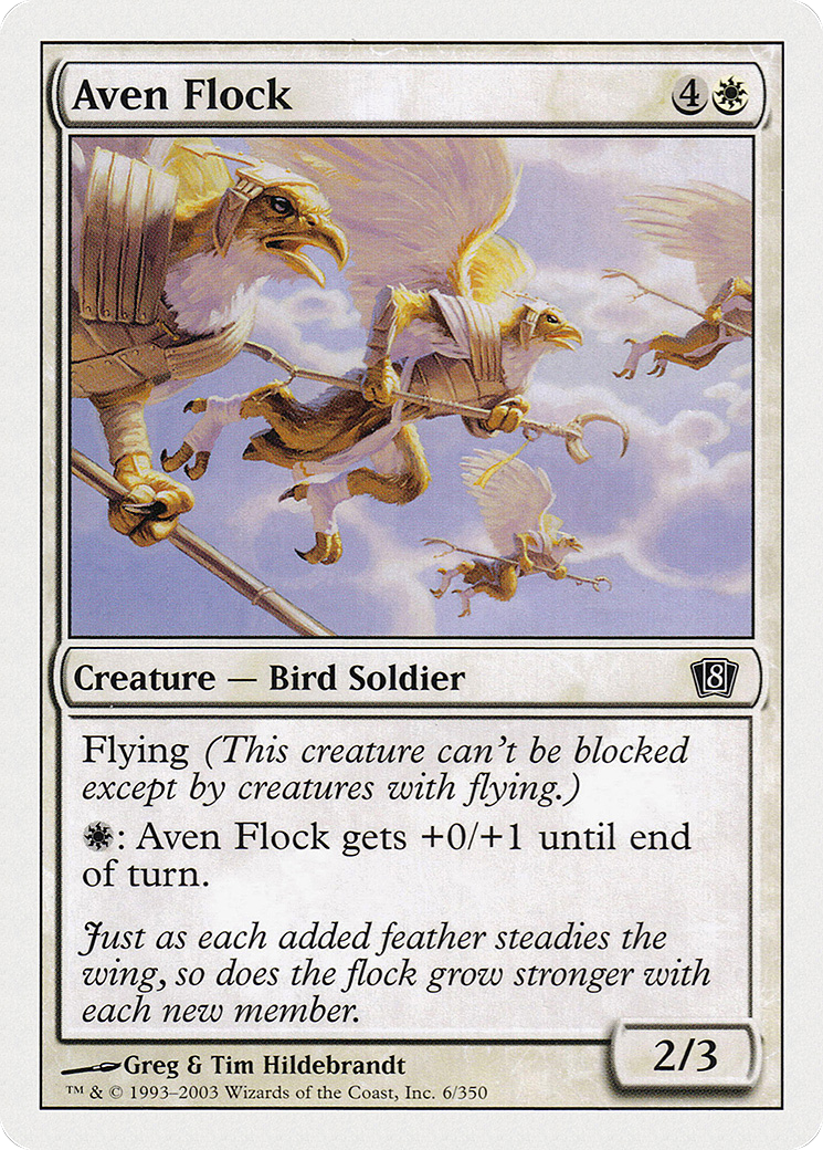 Aven Flock (8ED-006) [8th Edition]