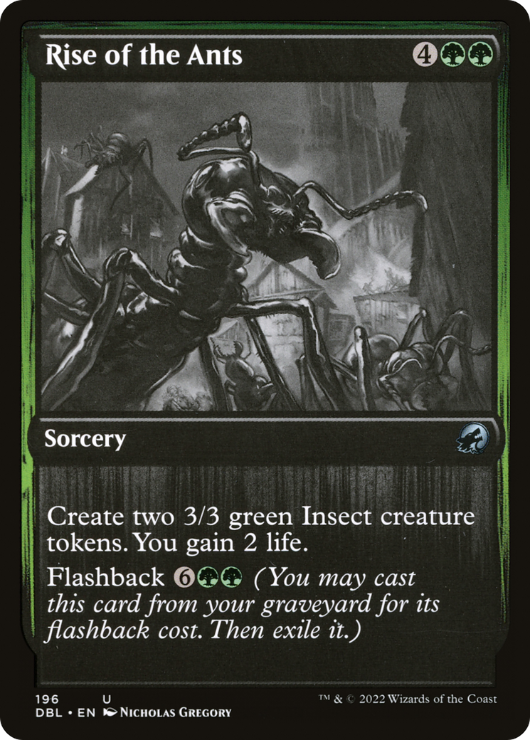 Rise of the Ants (DBL-196) [Innistrad: Double Feature]