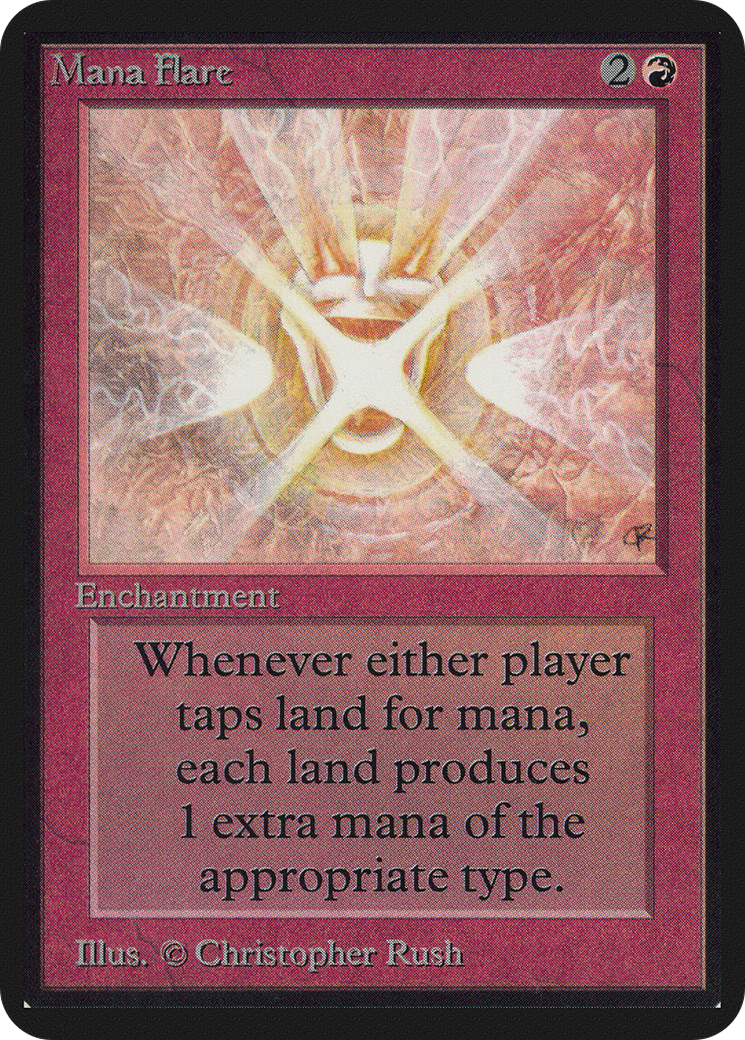 Mana Flare (LEA-162) [Limited Edition Alpha]