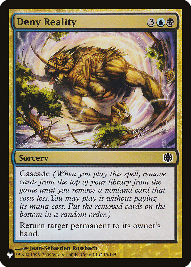 Deny Reality (ARB) (LIST-19/145) [The List]