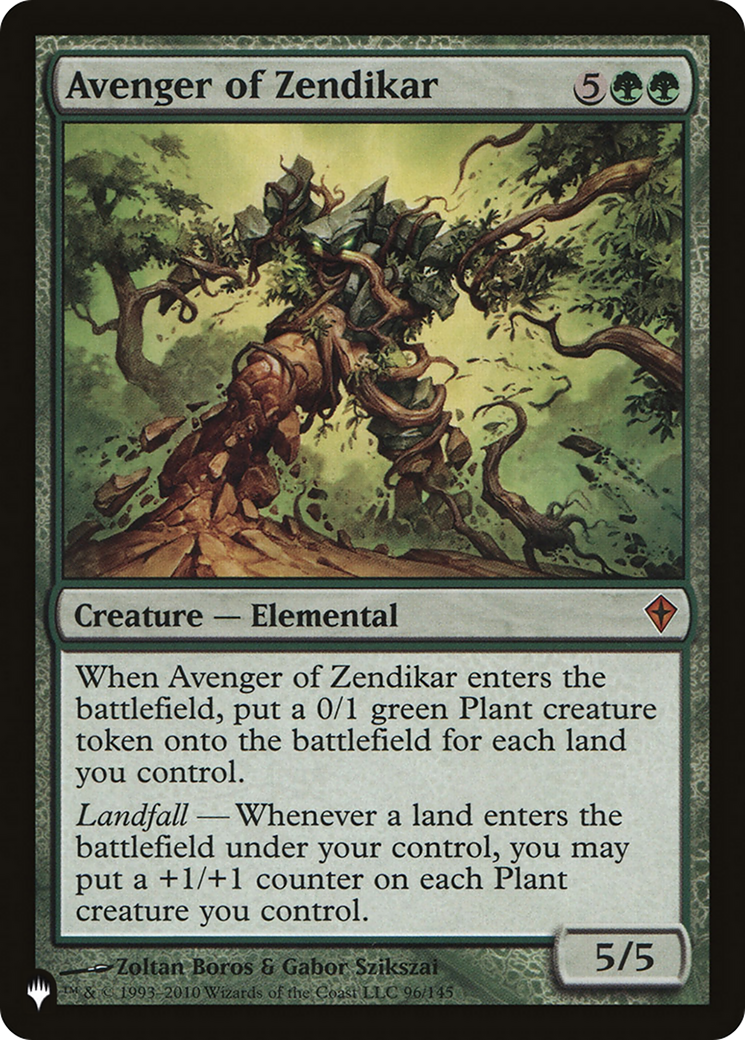 Avenger of Zendikar (LIST-96/145) [The List]