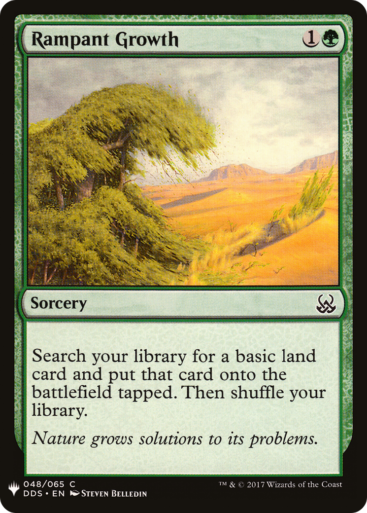 Rampant Growth (LIST-048) [The List]