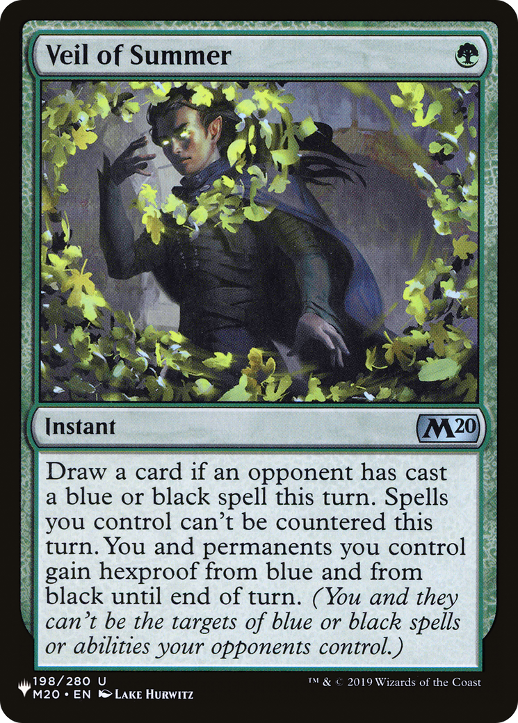 Veil of Summer (LIST-198/280) [The List]