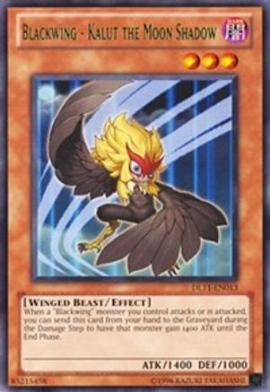 Blackwing - Kalut the Moon Shadow (Green) (Rare) (DL11-EN013) - Duelist League Promo Unlimited