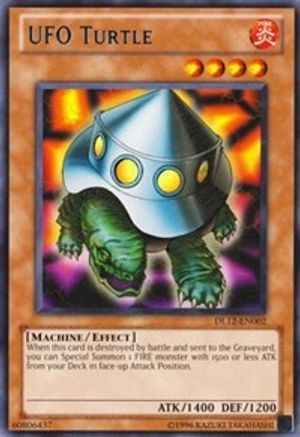 UFO Turtle (Blue) (Rare) (DL12-EN002) - Duelist League Promo Unlimited