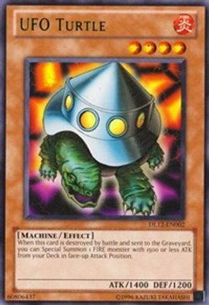UFO Turtle (Green) (Rare) (DL12-EN002) - Duelist League Promo Unlimited