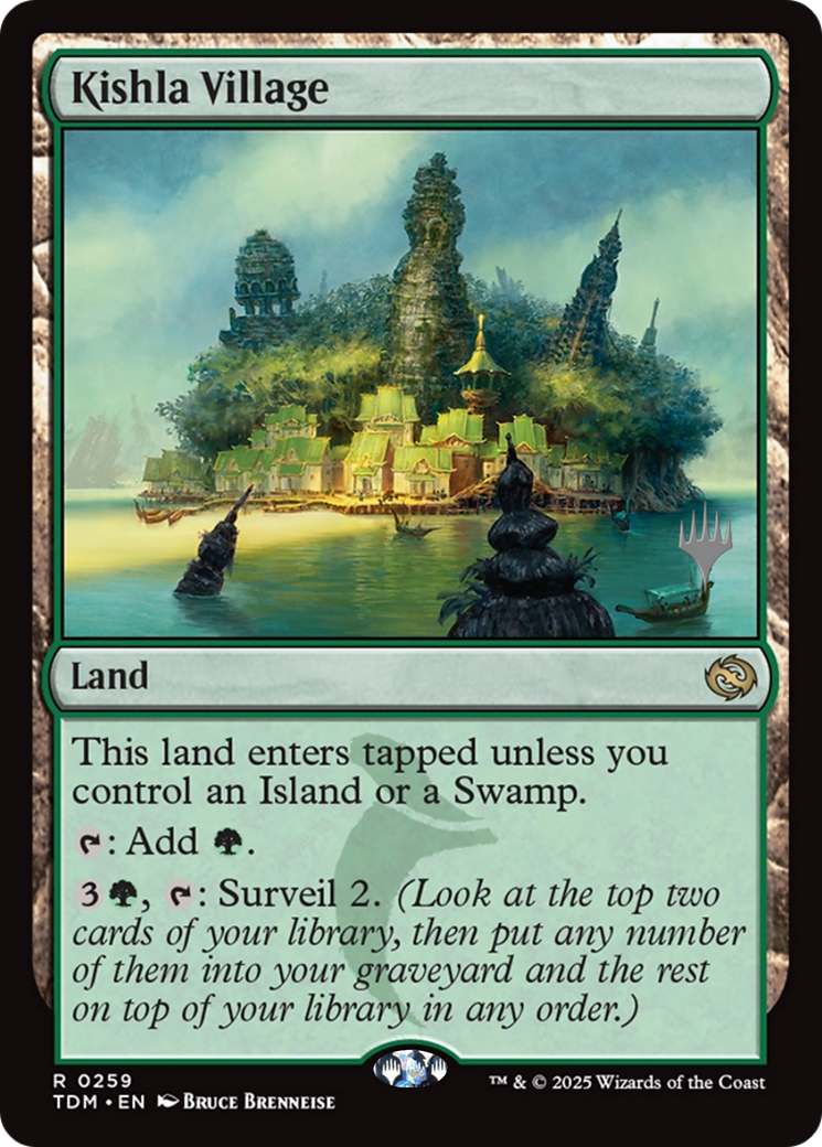 Kishla Village (PPTDM-259) [Promo Pack: Tarkir: Dragonstorm] Foil