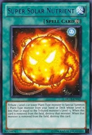 Super Solar Nutrient (Blue) (Rare) (DL12-EN017) - Duelist League Promo Unlimited