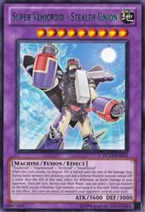 Super Vehicroid - Stealth Union (Green) (Rare) (DL12-EN011) - Duelist League Promo Unlimited