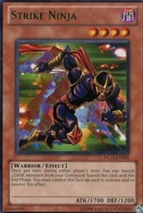 Strike Ninja (Green) (Rare) (DL13-EN005) - Duelist League Promo Unlimited
