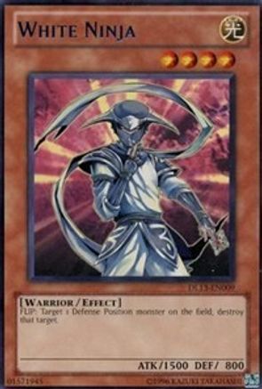 White Ninja (Blue) (Rare) (DL13-EN009) - Duelist League Promo Unlimited