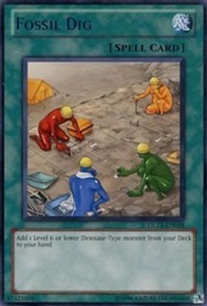 Fossil Dig (Blue) (Rare) (DL13-EN018) - Duelist League Promo Unlimited