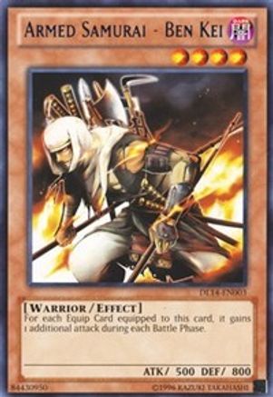 Armed Samurai - Ben Kei (Blue) (Rare) (DL14-EN003) - Duelist League Promo Unlimited