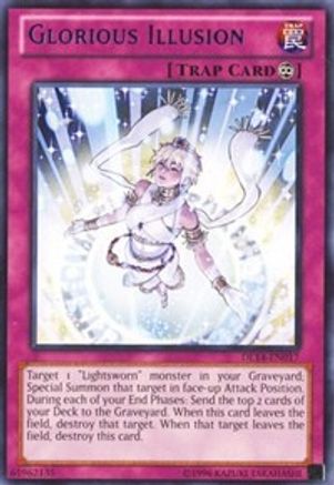 Glorious Illusion (Blue) (Rare) (DL14-EN017) - Duelist League Promo Unlimited