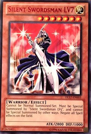 Silent Swordsman LV7 (Red) (Rare) (DL17-EN003) - Duelist League Promo Unlimited