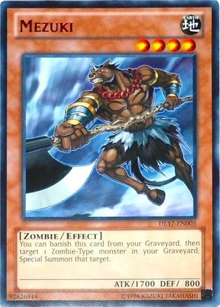 Mezuki (Red) (Rare) (DL17-EN005) - Duelist League Promo Unlimited