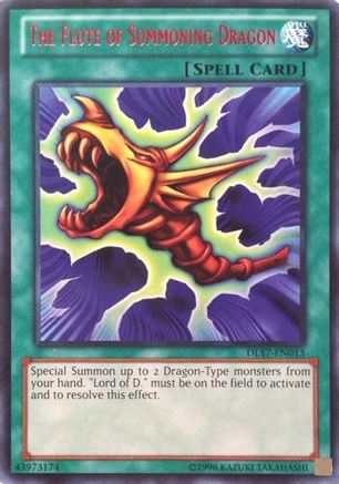 The Flute of Summoning Dragon (Red) (Rare) (DL17-EN013) - Duelist League Promo Unlimited