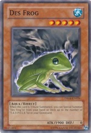 Des Frog (Common) (DR04-EN026) - Dark Revelation Volume 4 Unlimited