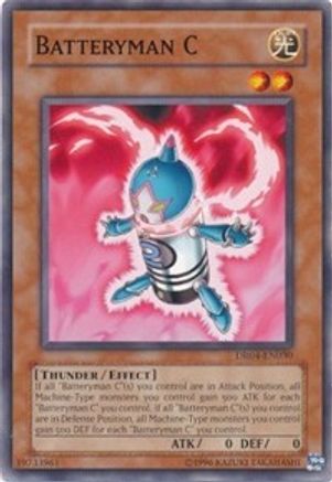 Batteryman C (Common) (DR04-EN030) - Dark Revelation Volume 4 Unlimited
