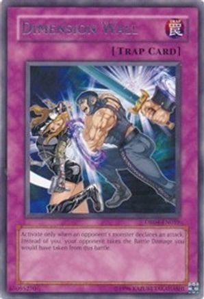 Dimension Wall (Rare) (DR04-EN059) - Dark Revelation Volume 4 Unlimited