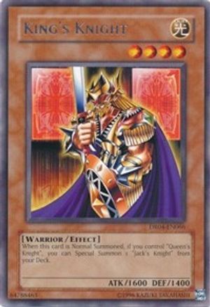 King's Knight (Rare) (DR04-EN066) - Dark Revelation Volume 4 Unlimited