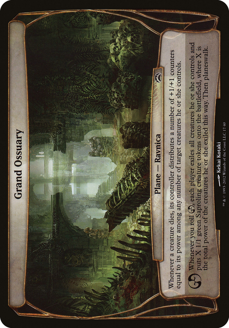 Grand Ossuary (Planechase 2012) (OVER-017) [Planechase 2012 Planes]