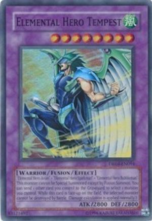 Elemental Hero Tempest (Super Rare) (DR04-EN094) - Dark Revelation Volume 4 Unlimited