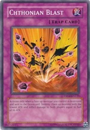 Chthonian Blast (Common) (DR04-EN110) - Dark Revelation Volume 4 Unlimited