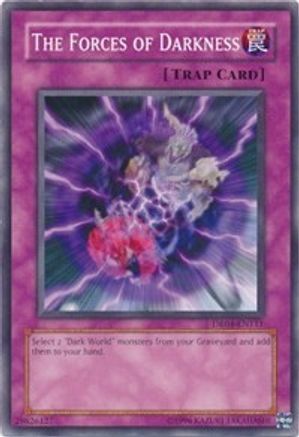 The Forces of Darkness (Common) (DR04-EN111) - Dark Revelation Volume 4 Unlimited