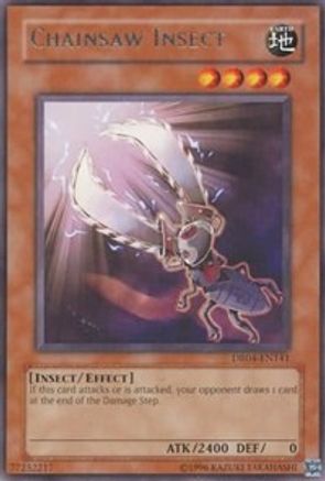 Chainsaw Insect (Rare) (DR04-EN141) - Dark Revelation Volume 4 Unlimited
