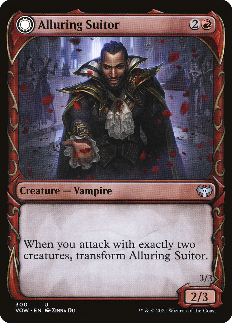 Alluring Suitor (Showcase) (VOW-300) [Innistrad: Crimson Vow]