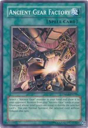 Ancient Gear Factory (Common) (DR04-EN159) - Dark Revelation Volume 4 Unlimited
