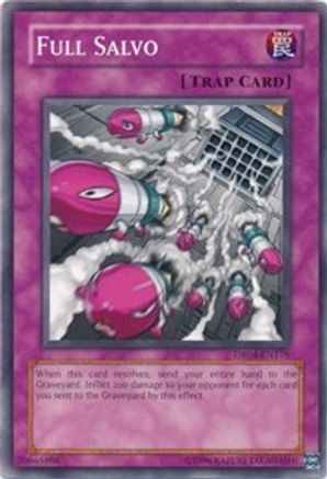 Full Salvo (Common) (DR04-EN176) - Dark Revelation Volume 4 Unlimited