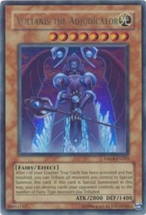 Voltanis the Adjudicator (Ultra Rare) (DR04-EN203) - Dark Revelation Volume 4 Unlimited